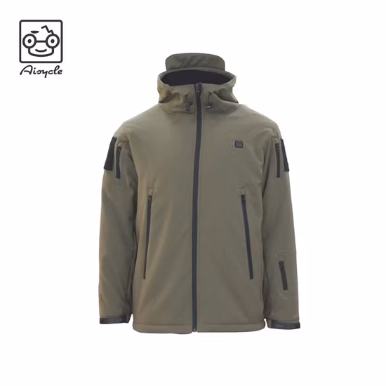 Heated Jacket Waterproof Softshell Micro-Fleece Liner 5V Battery Powered Jacket