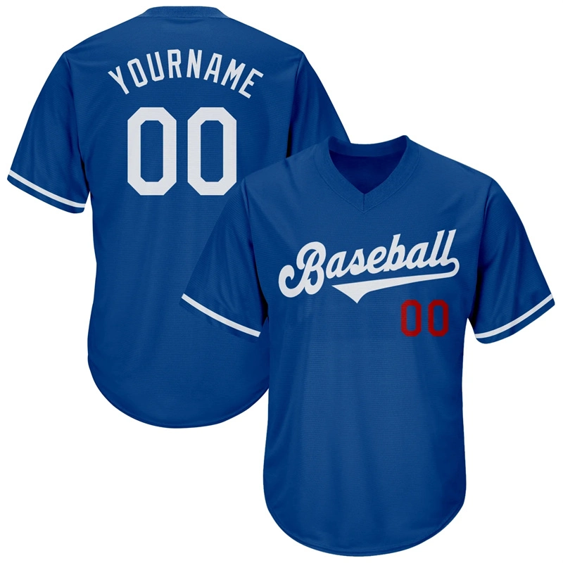 Personalized Sportswear Custom Team Logo Breathable Polyester Baseball Jersey