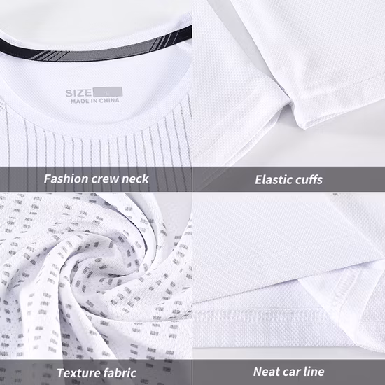 도매 티셔츠 89% 폴리에스터 11% 스판덱스 남성 운동복 맞춤 로고 일반 티셔츠 남성 티셔츠